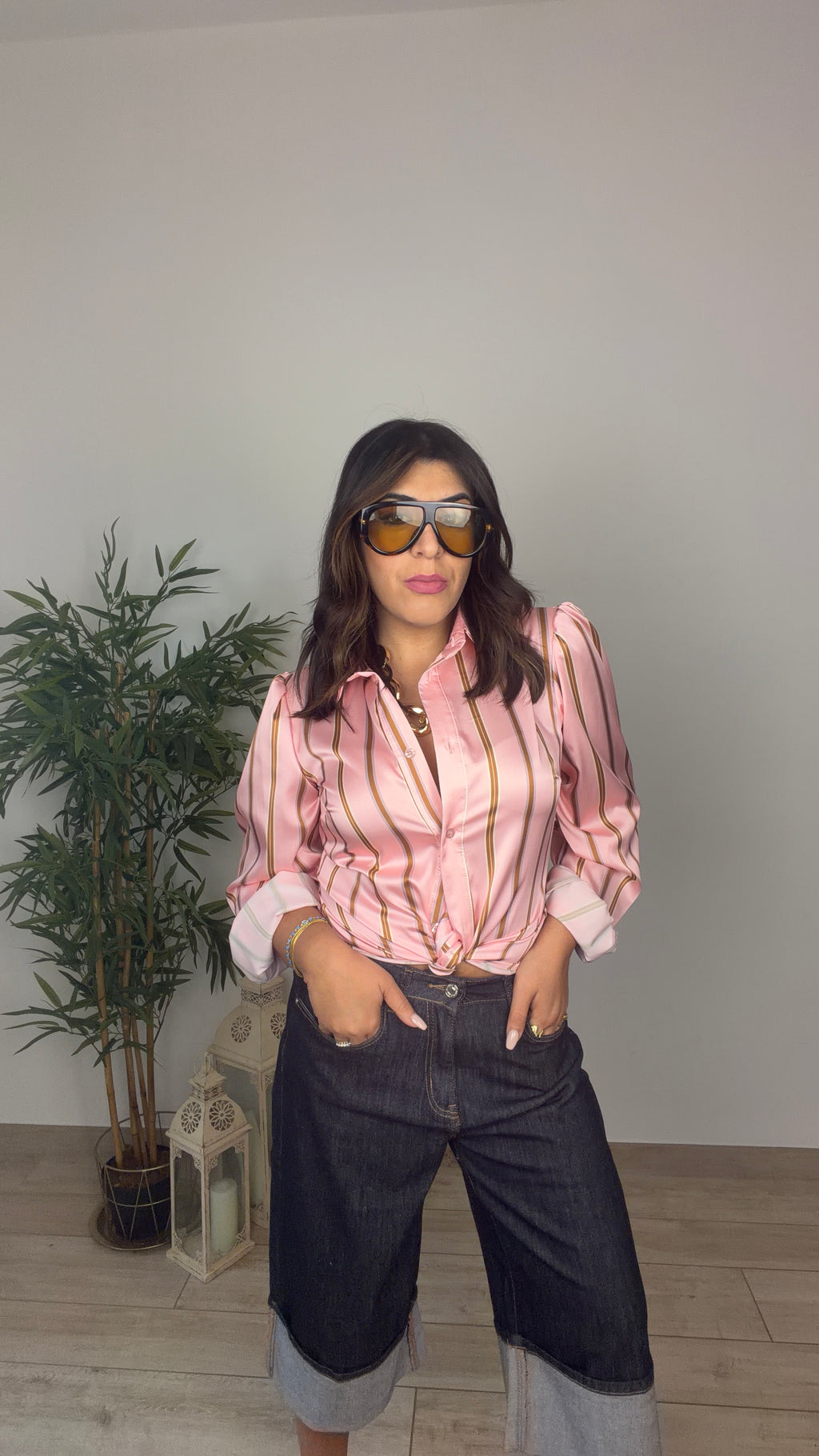 Camicia satin