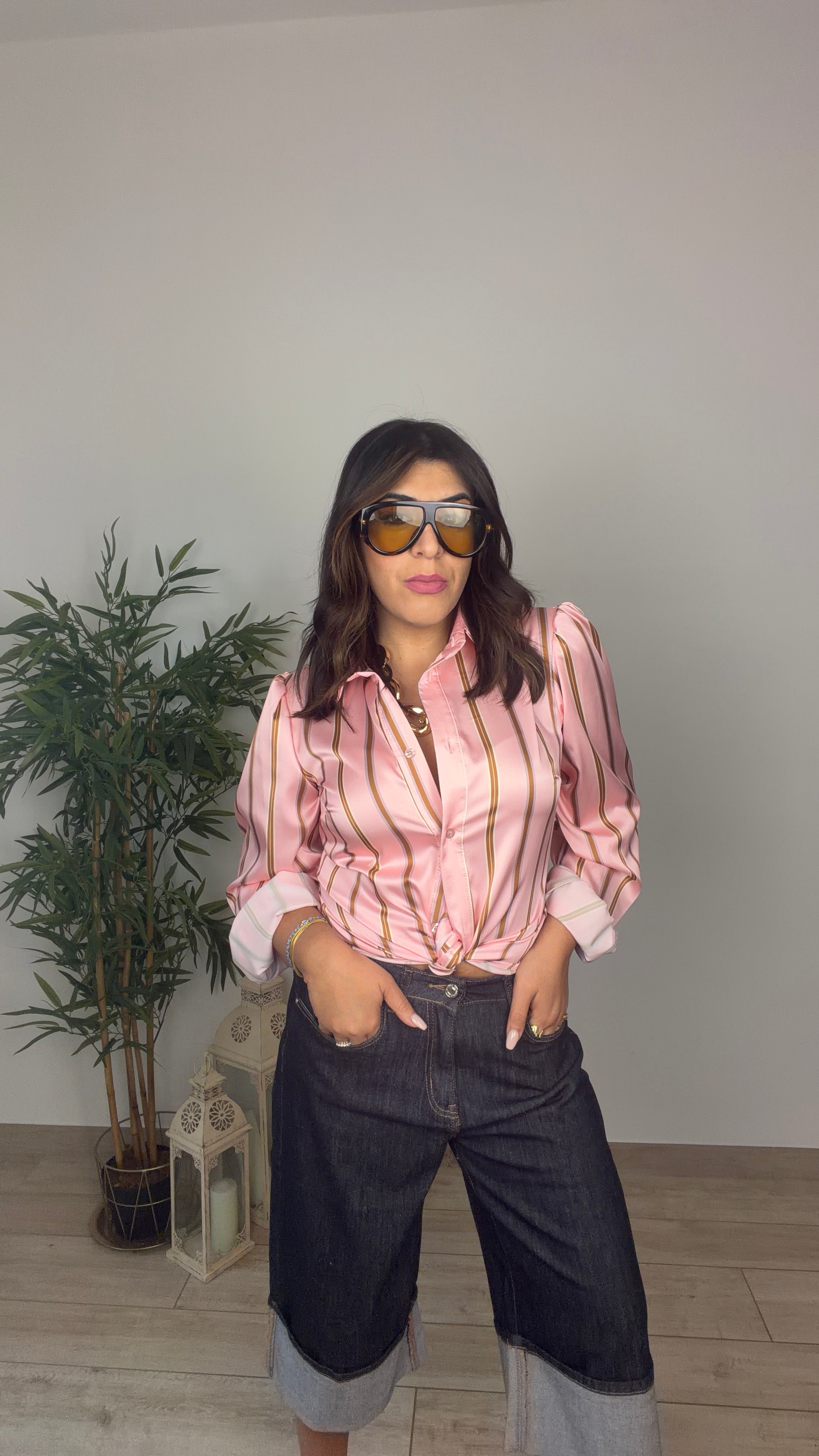 Camicia satin