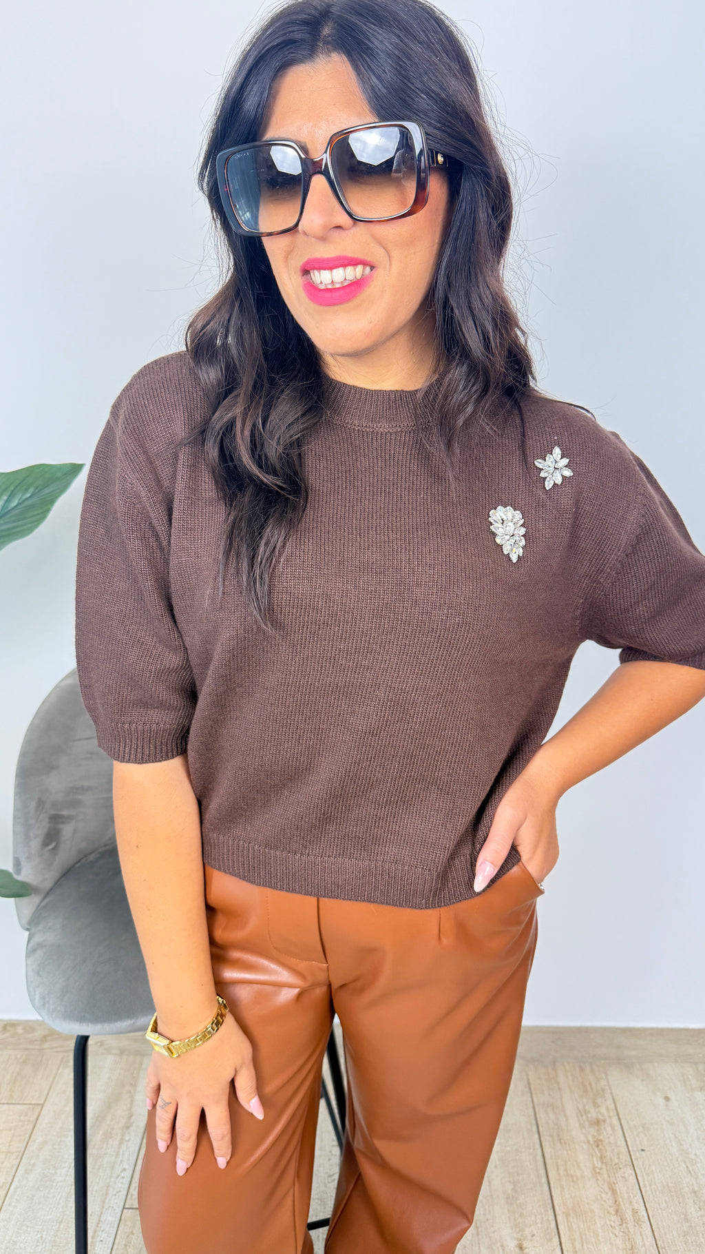 Maglia cropped