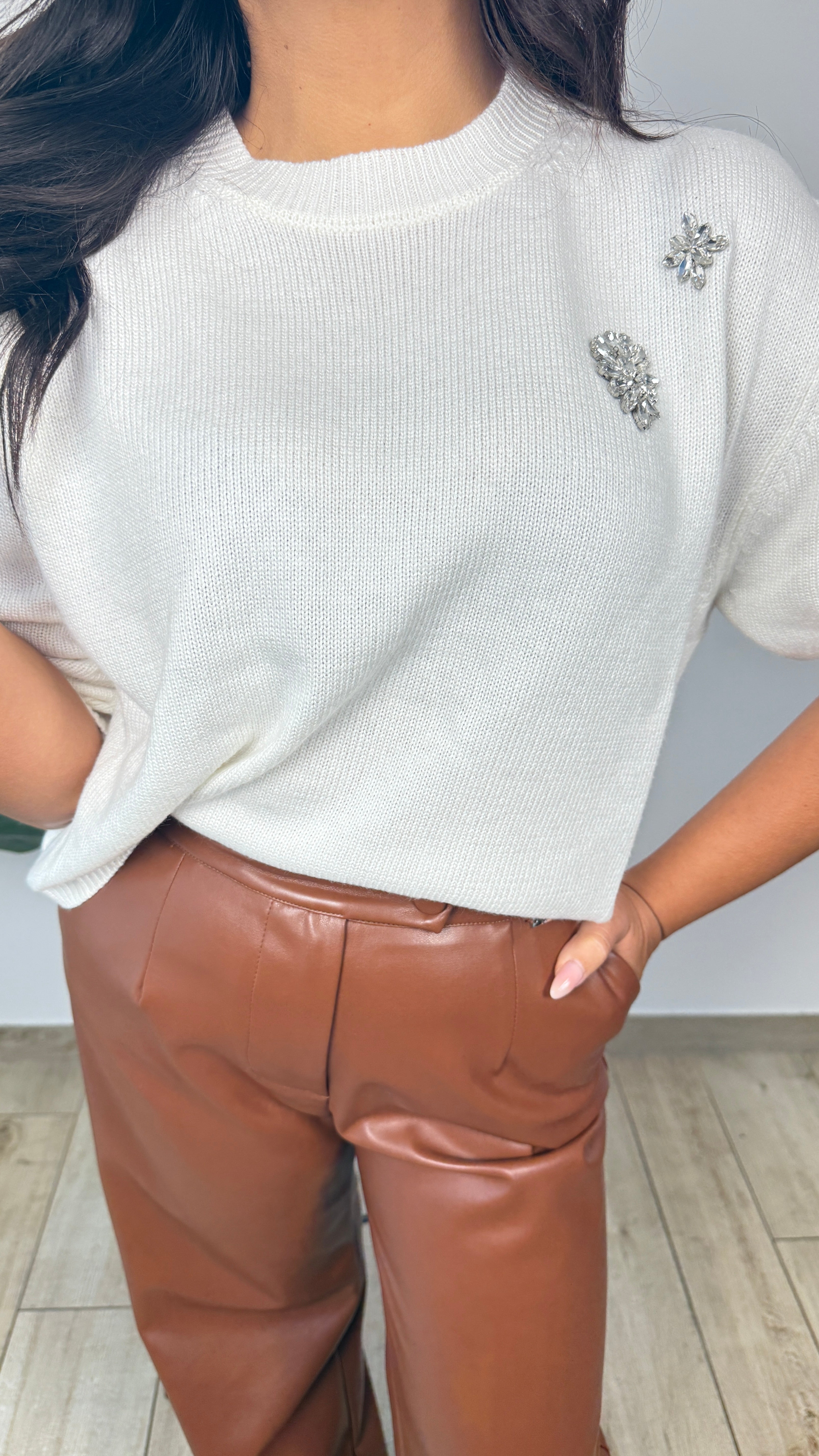 Maglia cropped
