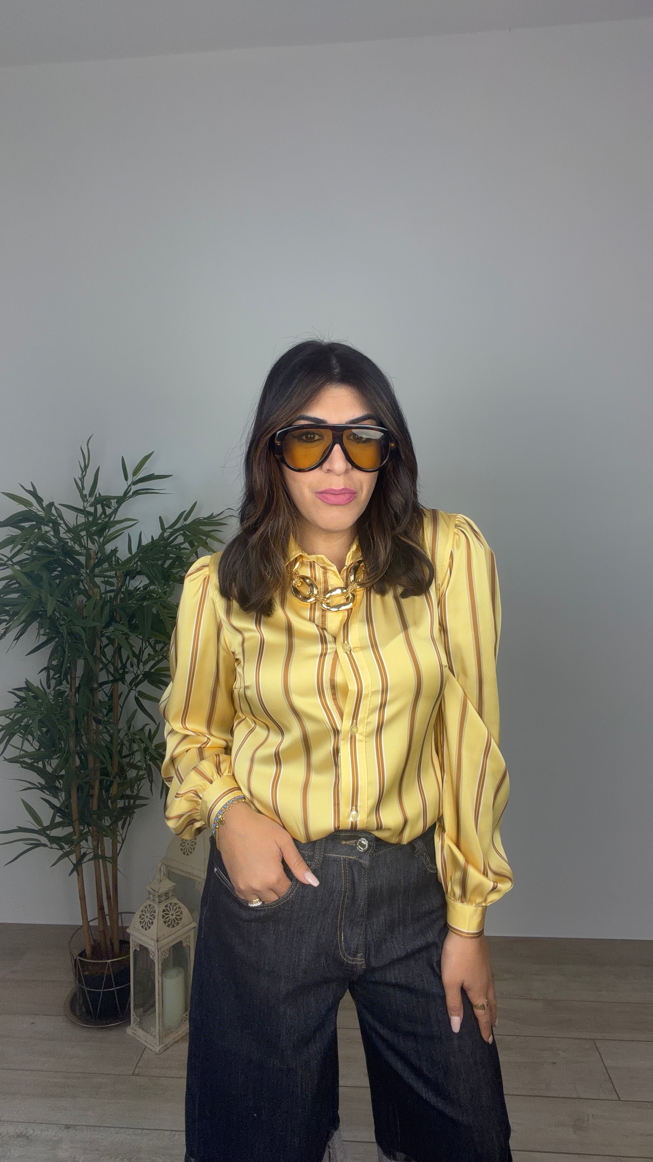 Camicia satin