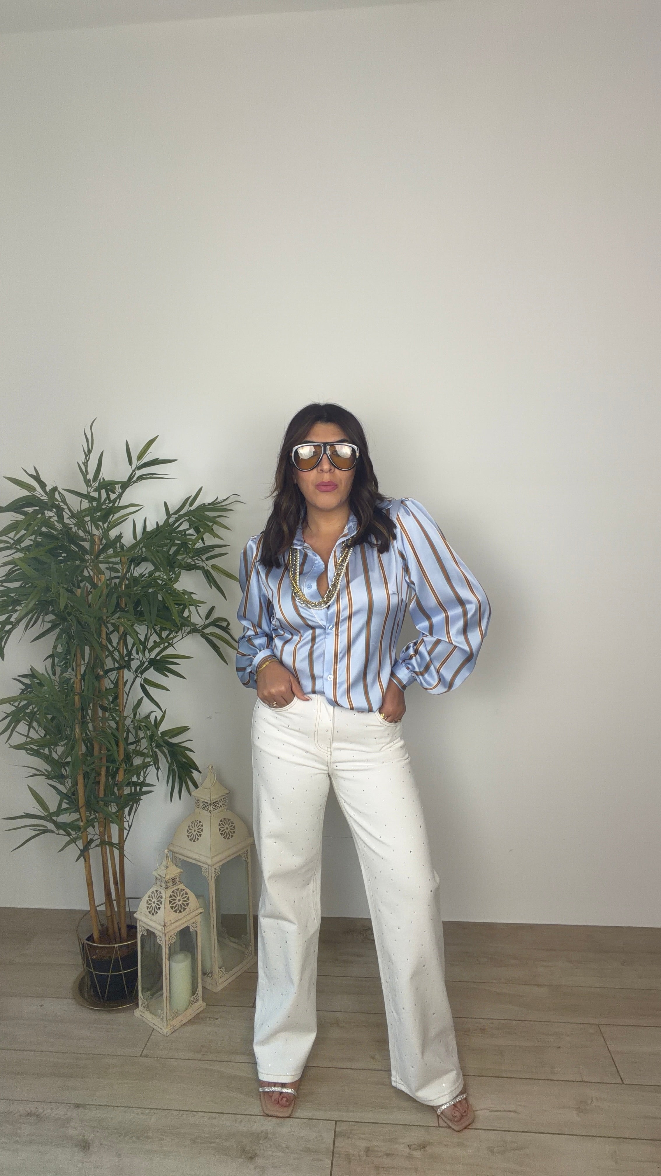 Camicia satin