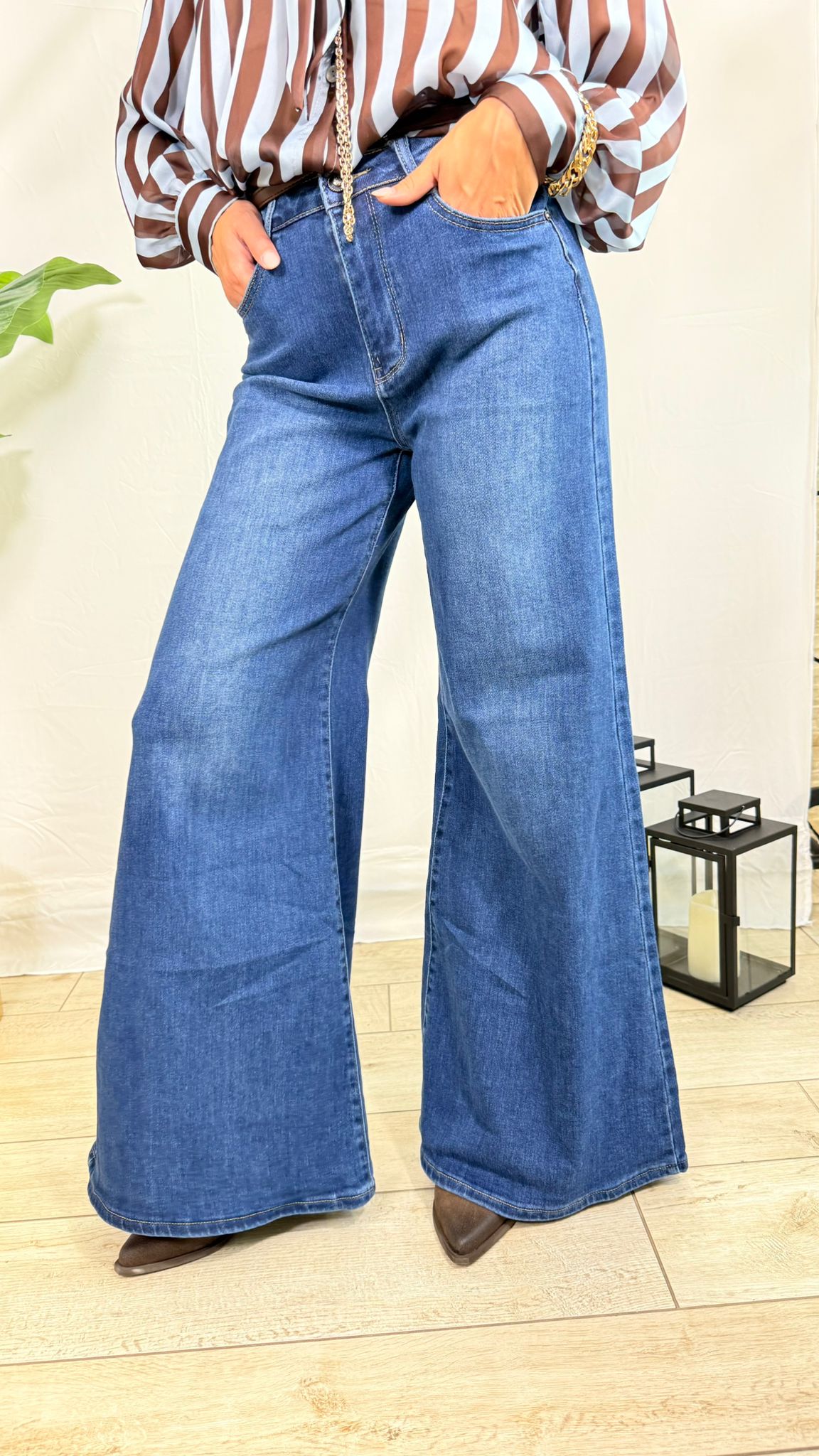 Jeans palazzo