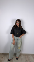 Camicia cropped