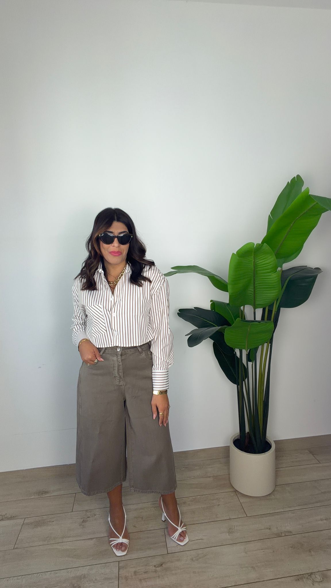 Camicia cropped